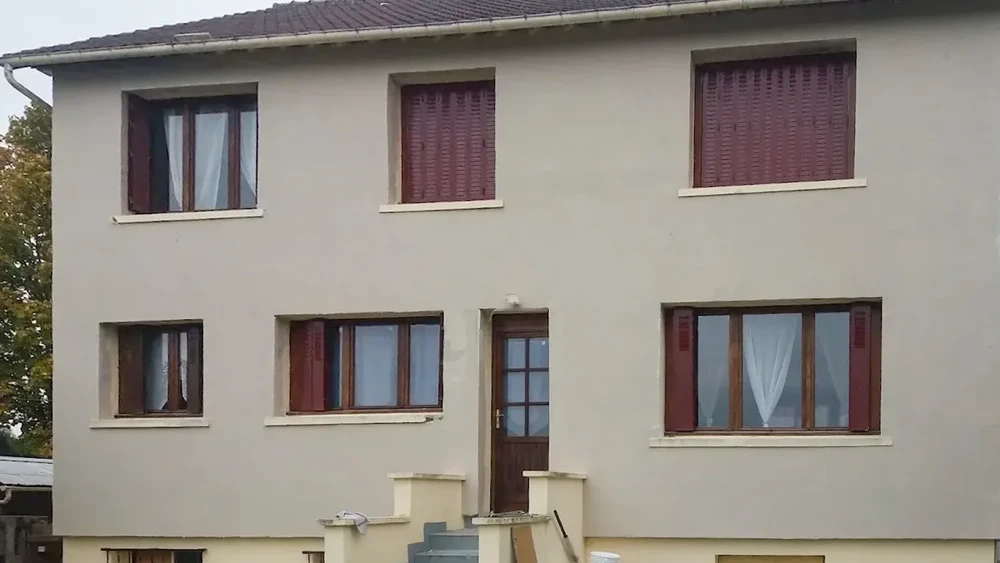Intérieur, maison moderne, salle à manger