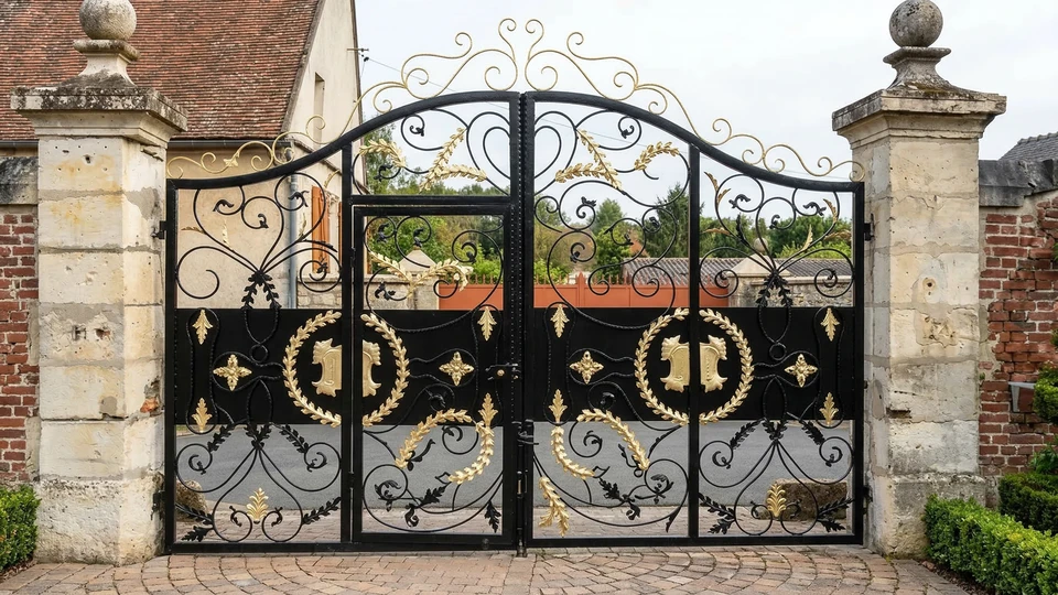 Cuisine professionnelle moderne avec équipements en inox